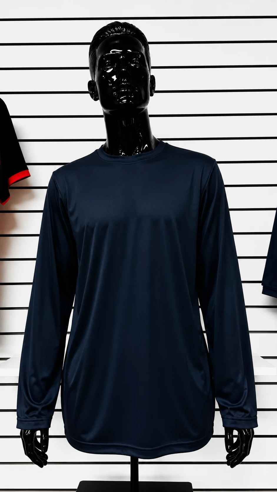 Dry Fit Manga Larga azul marino Mérida
