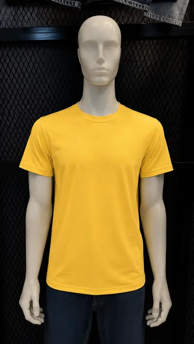 Playera algodón Max amarillo Mérida