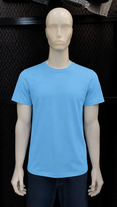 Playera algodón Max azul cielo Mérida