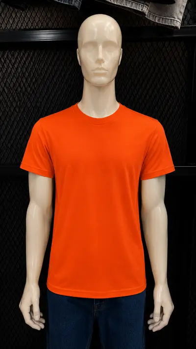 Playera algodón Max naranja Mérida