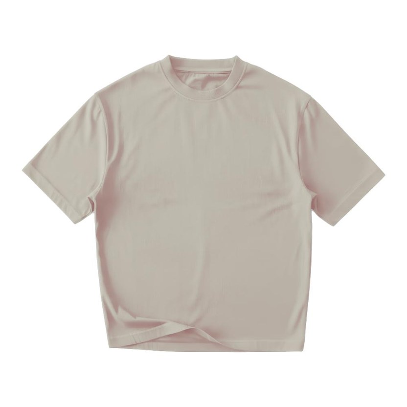 Playera oversize 300 g color Hueso para personalizar con tu logo