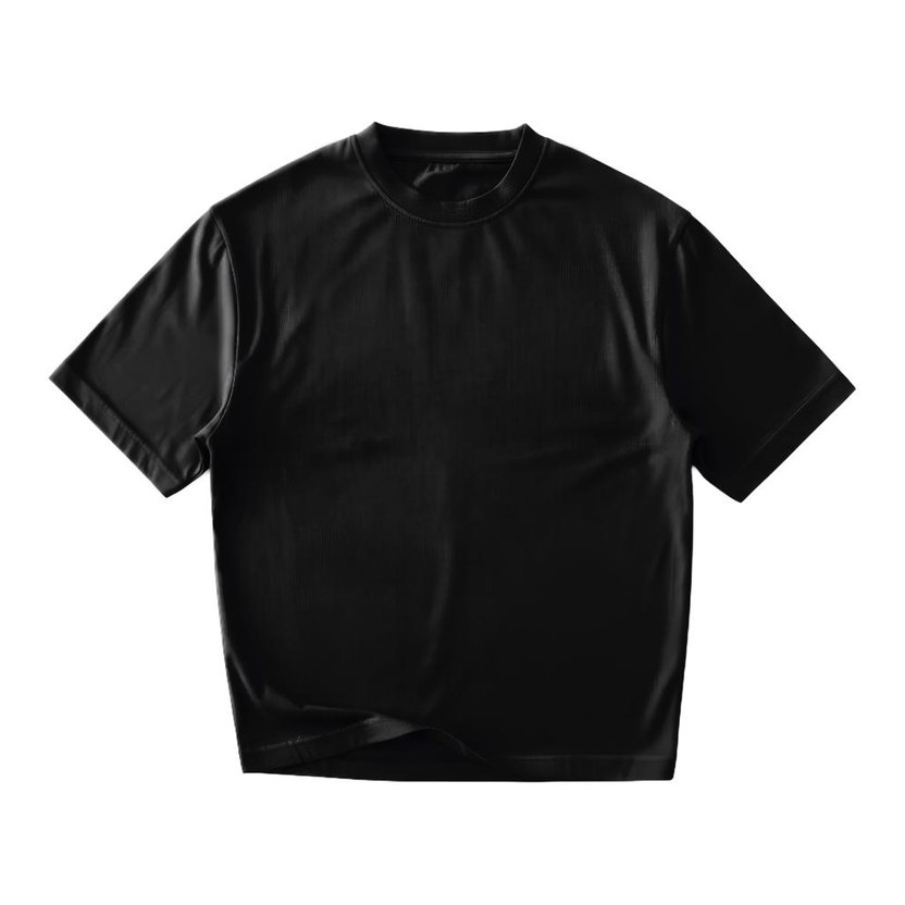 Playera oversize 300 g color Negro para personalizar con tu logo