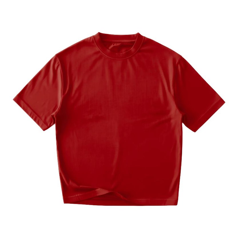 Playera oversize 300 g color Rojo para personalizar con tu logo