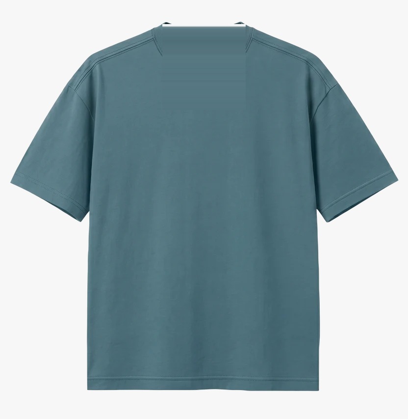 Playera oversize Mérida color Petrol Blue para personalizar con tu logo