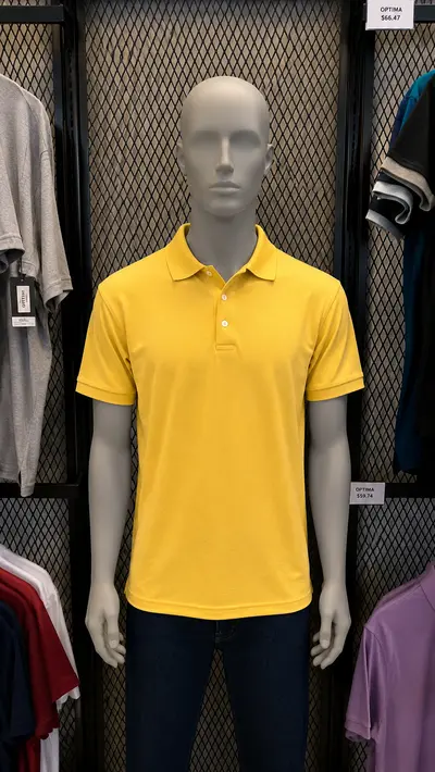 Polo algodón amarillo Mérida