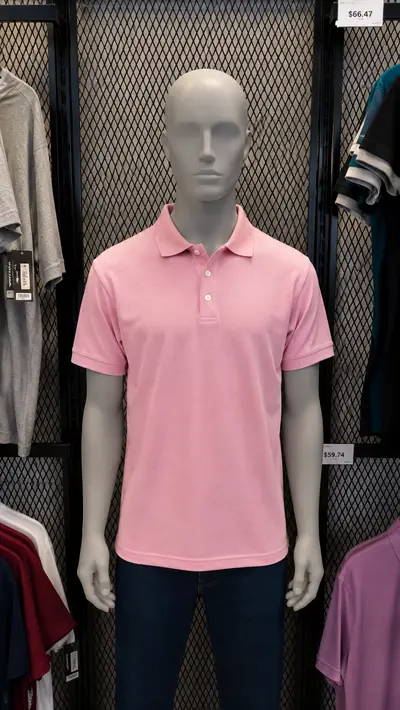 Polo algodón rosa Mérida