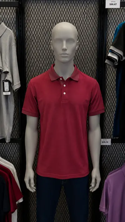Polo algodón vino Mérida