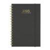 AGENDA SEMANAL NOTEBOOK - negro - DobleVela