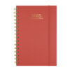 AGENDA SEMANAL NOTEBOOK - rojo - DobleVela