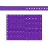 BRAZALETE PLASTIFICADO - morado